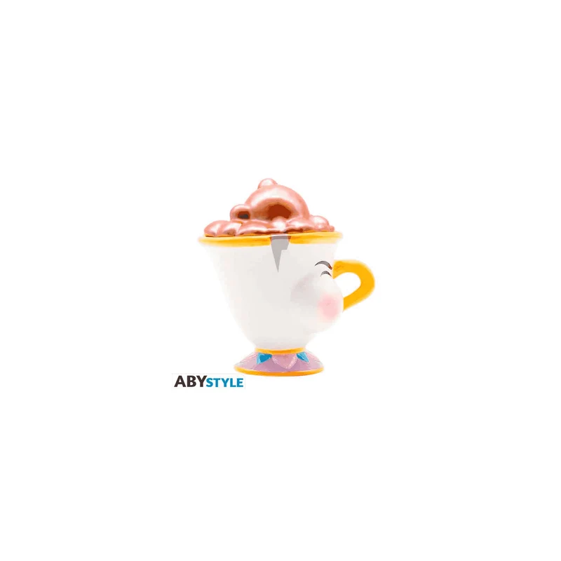 Taza 3D - Zip La Bella y la Bestia con Burbujas- Disney
