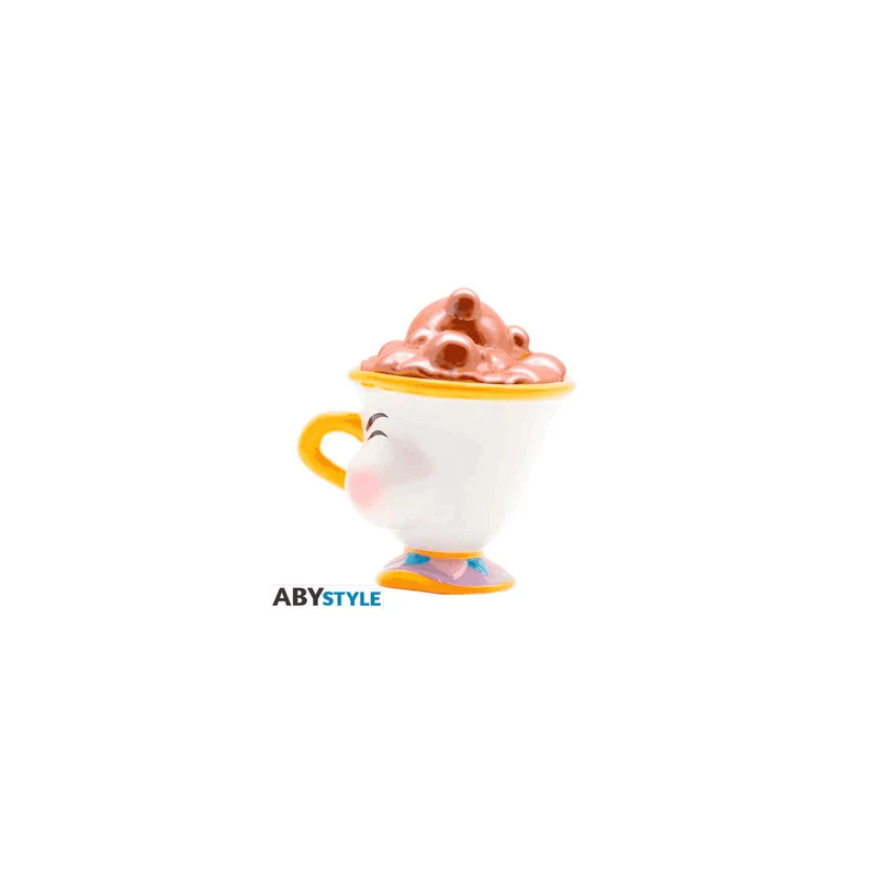 Taza 3D - Zip La Bella y la Bestia con Burbujas- Disney