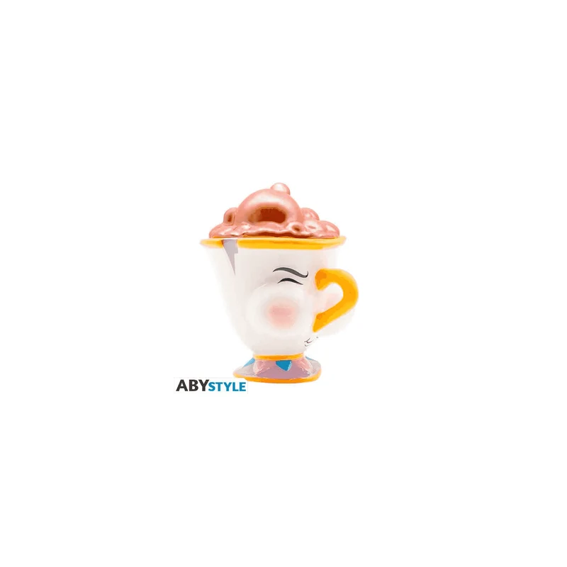 Taza 3D - Zip La Bella y la Bestia con Burbujas- Disney