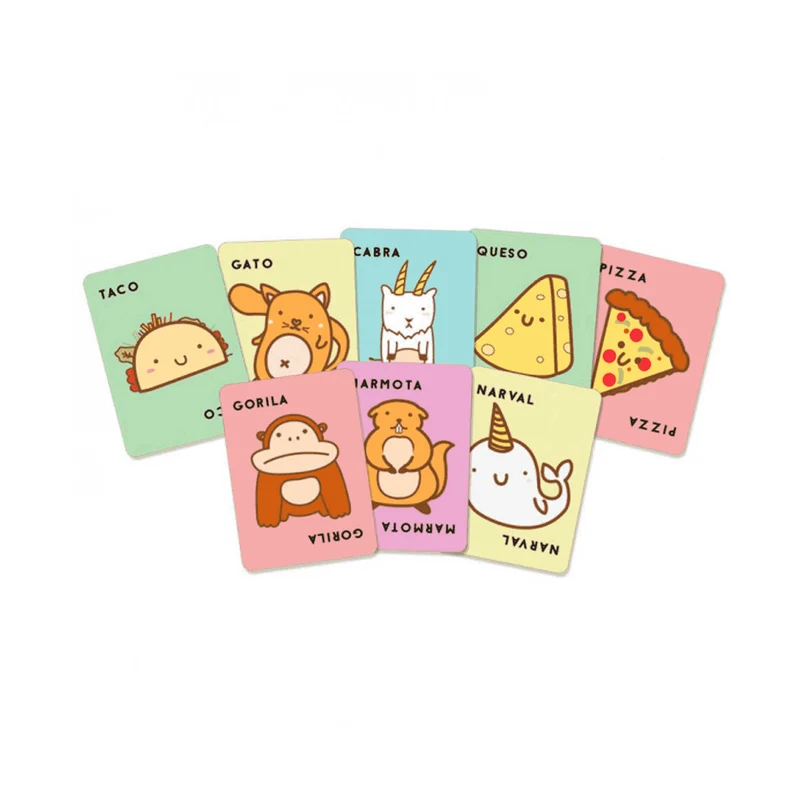 Juego Taco, Gato, Cabra, Queso, Pizza