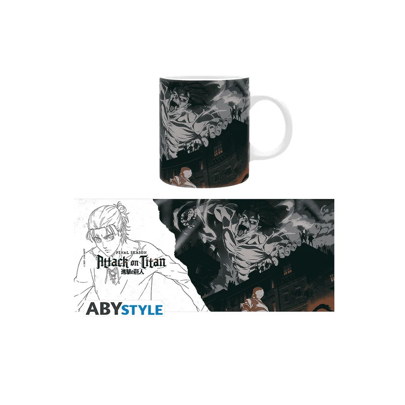 Taza Ataque a Titán S4 Key Art 320 ml Exclusive