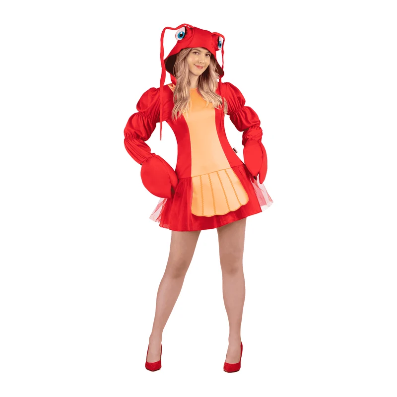 Disfraz de Bogavante chica adulto talla S