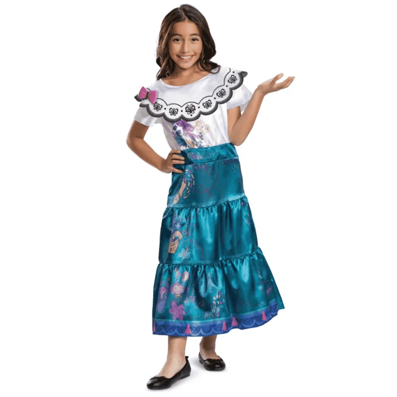 Disfraz Encanto Mirabel Deluxe Talla 3 a 4 años