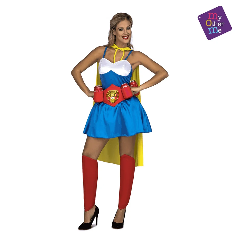 Disfraz de Beer woman adulto talla ML