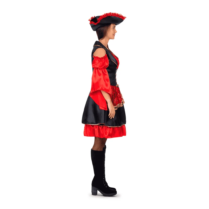 Disfraz de Pirata descarada adulto talla XL