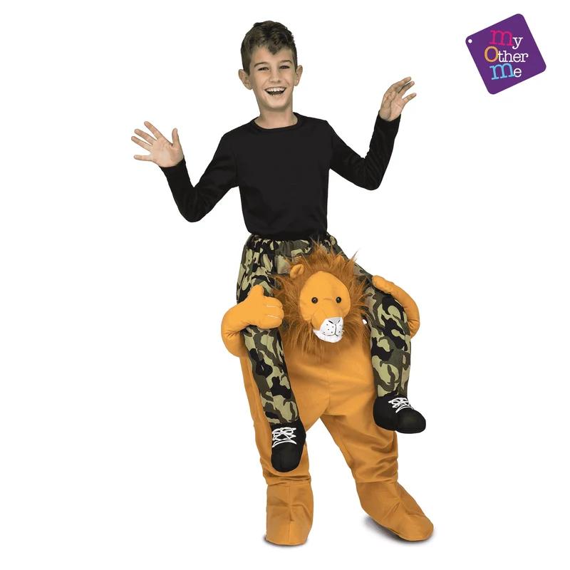 Disfraz de Ride-on león one size child infantil talla TALLA ÚNICA