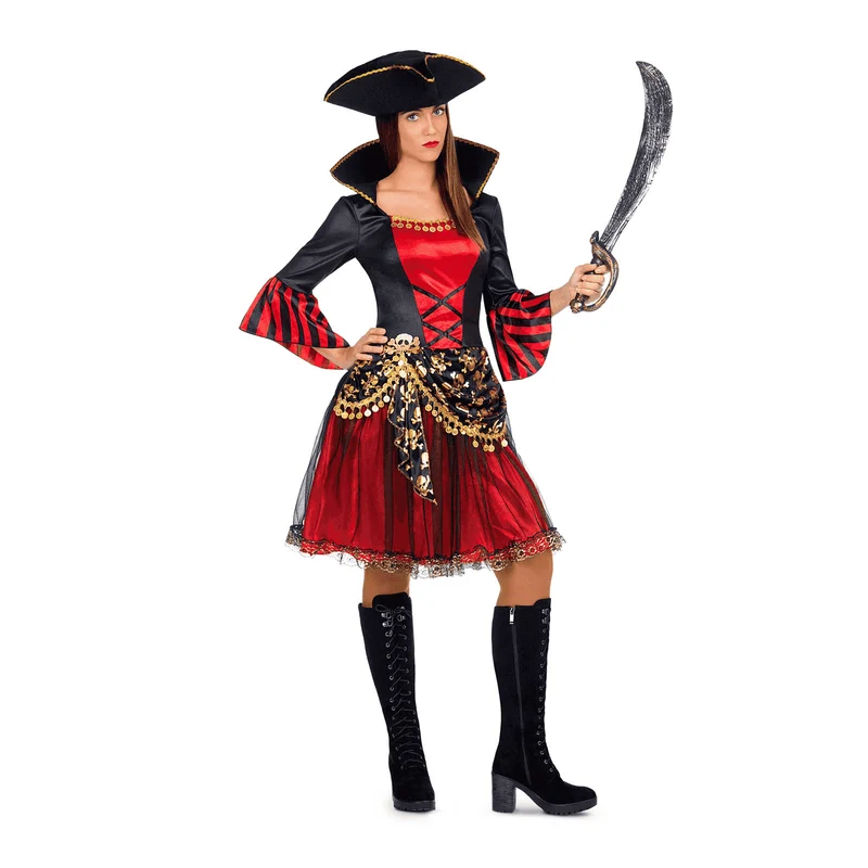 Disfraz de Belleza pirata adulto talla ML