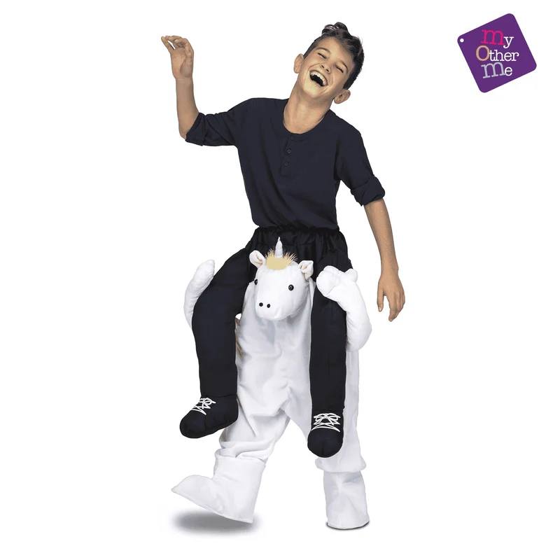 Disfraz de Ride-on unicorn niño infantil talla TALLA ÚNICA