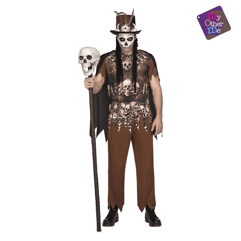 Disfraz de Voodoo cannibal ml adulto talla ML