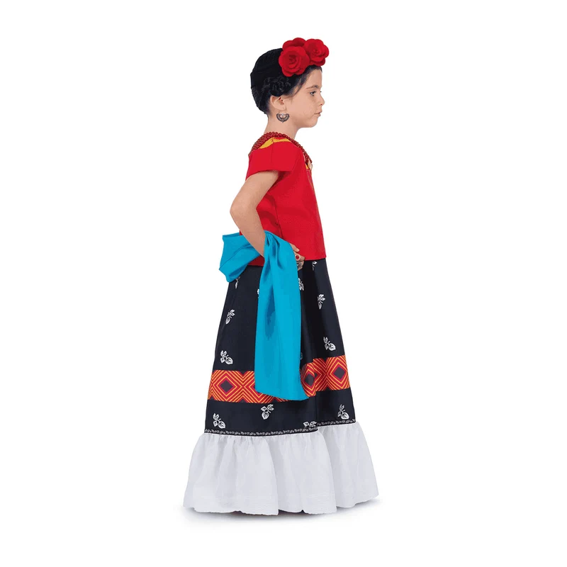 Disfraz de Frida kahlo child 5-6 años infantil