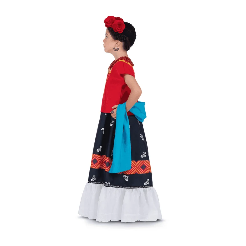 Disfraz de Frida kahlo child 5-6 años infantil