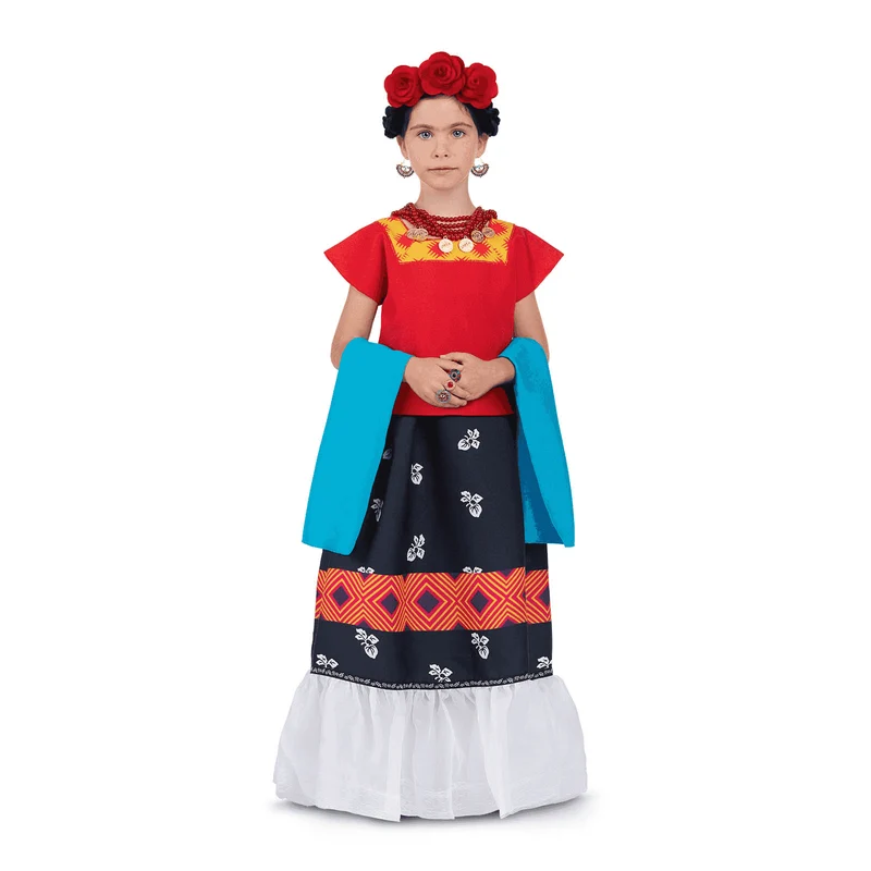 Disfraz de Frida kahlo child 7-9 años infantil