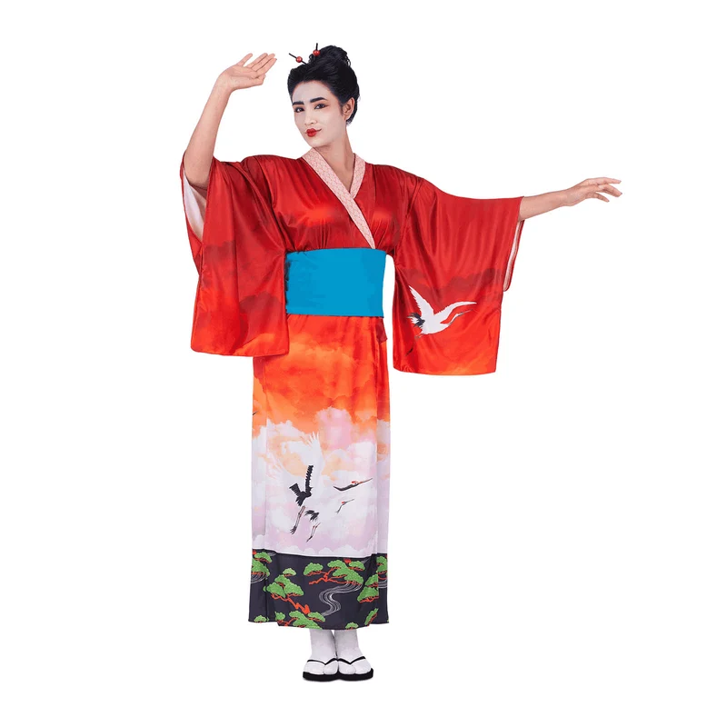 Disfraz de Geisha adulto talla XL