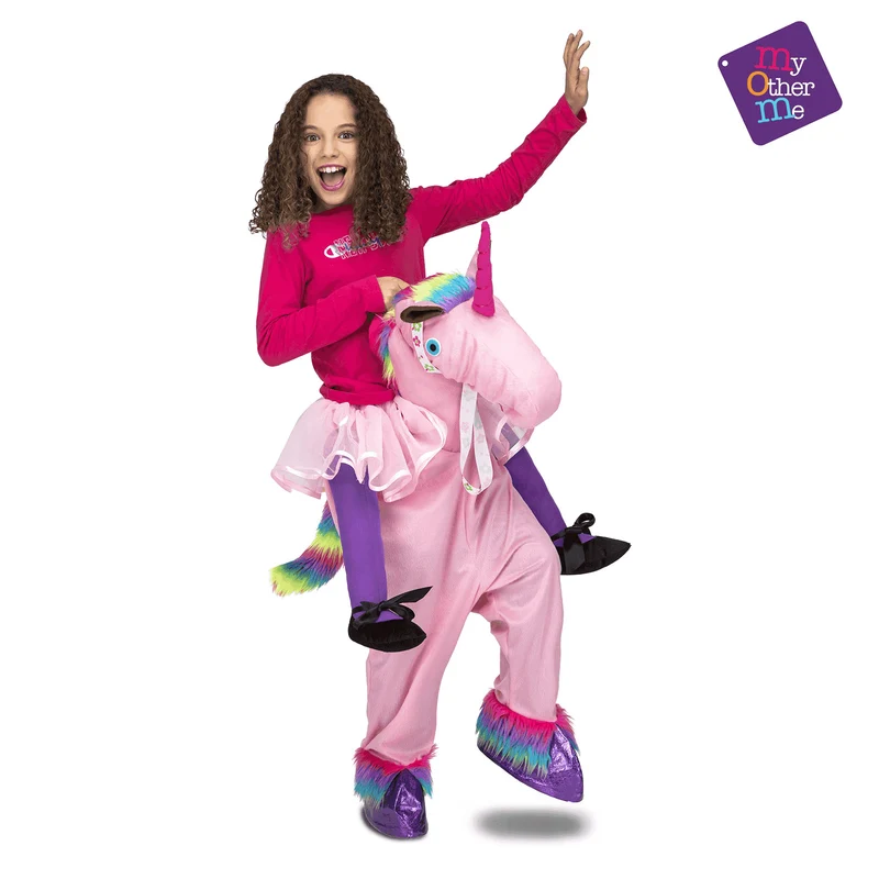 Disfraz de Ride on unicornio niño infantil talla TALLA ÚNICA