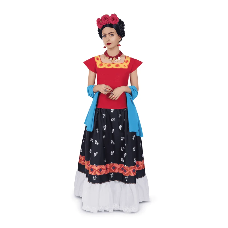 Disfraz de Frida kahlo adult adulto talla L
