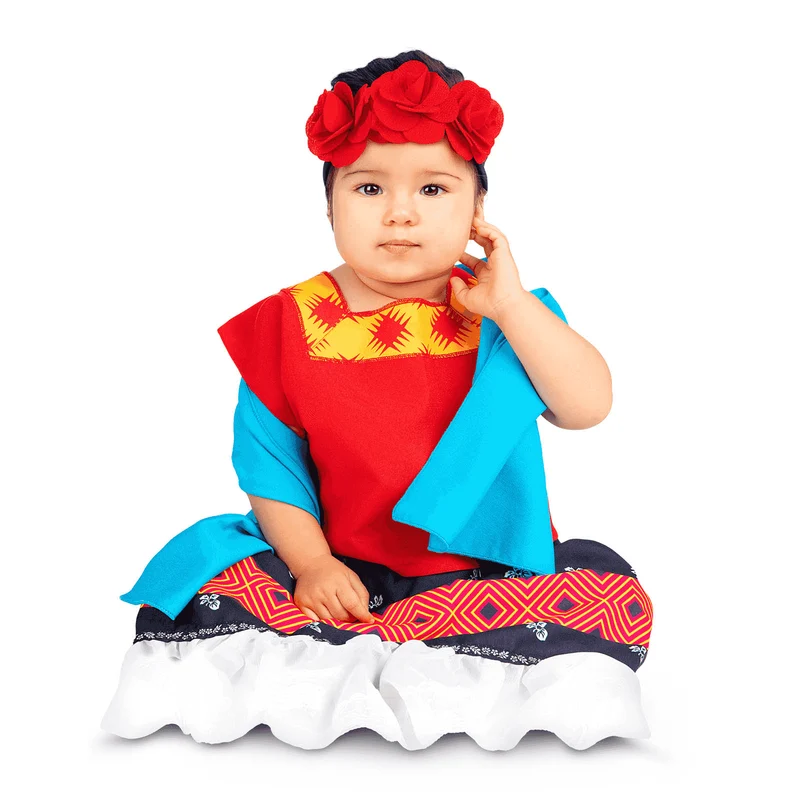 Disfraz de Frida kahlo baby 7-12 meses infantil