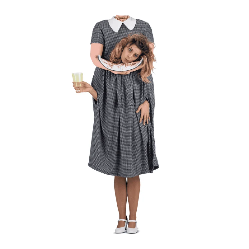 Disfraz de Mujer sin cabeza one size adulto talla TALLA ÚNICA