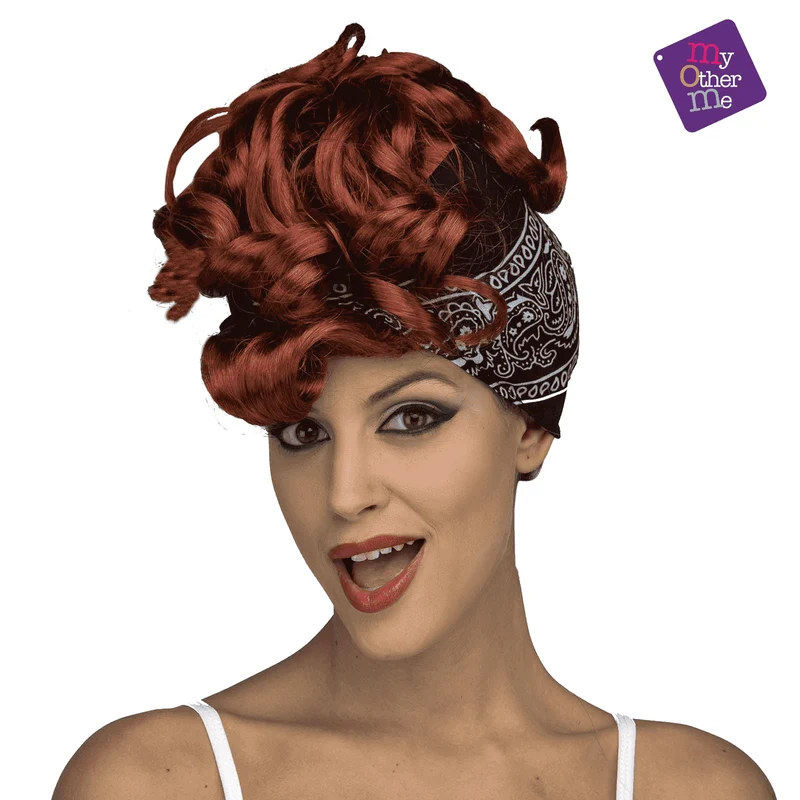 Peluca Pink lady para disfraz