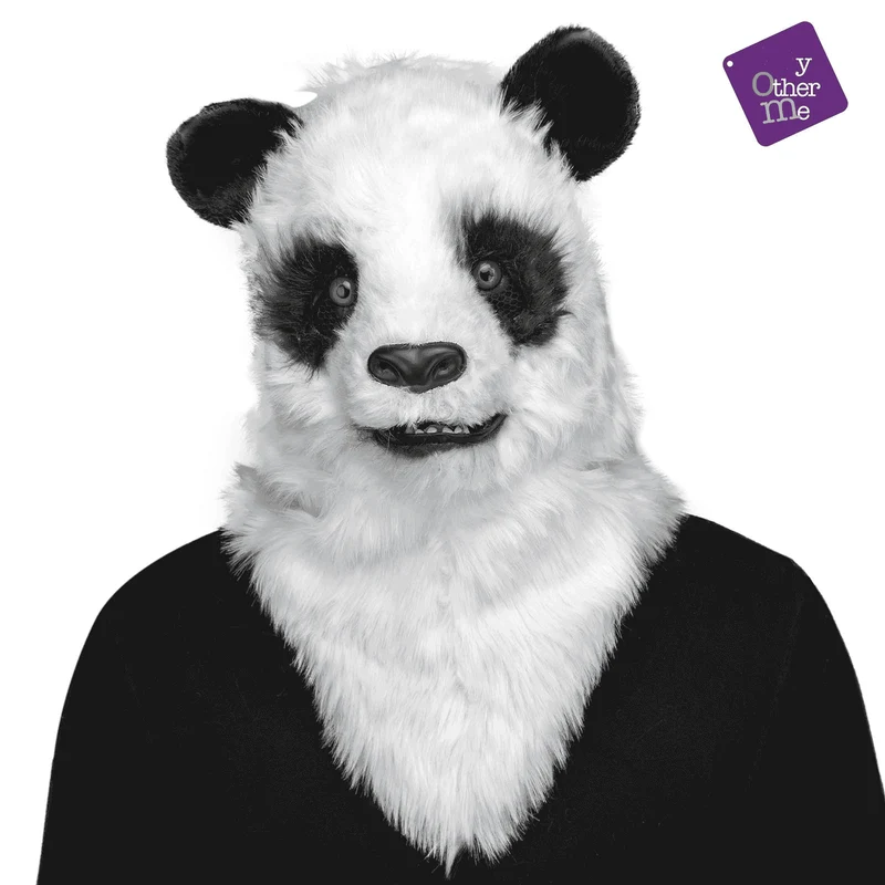 Máscara Panda para disfraz