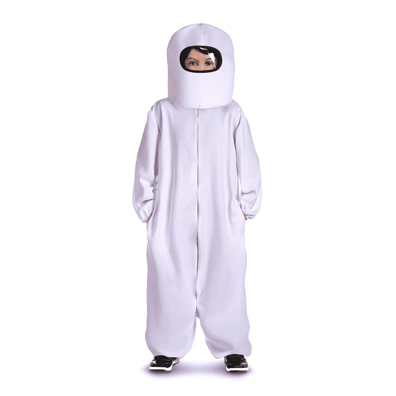 Disfraz de Among us impostor white 7-9 años infantil