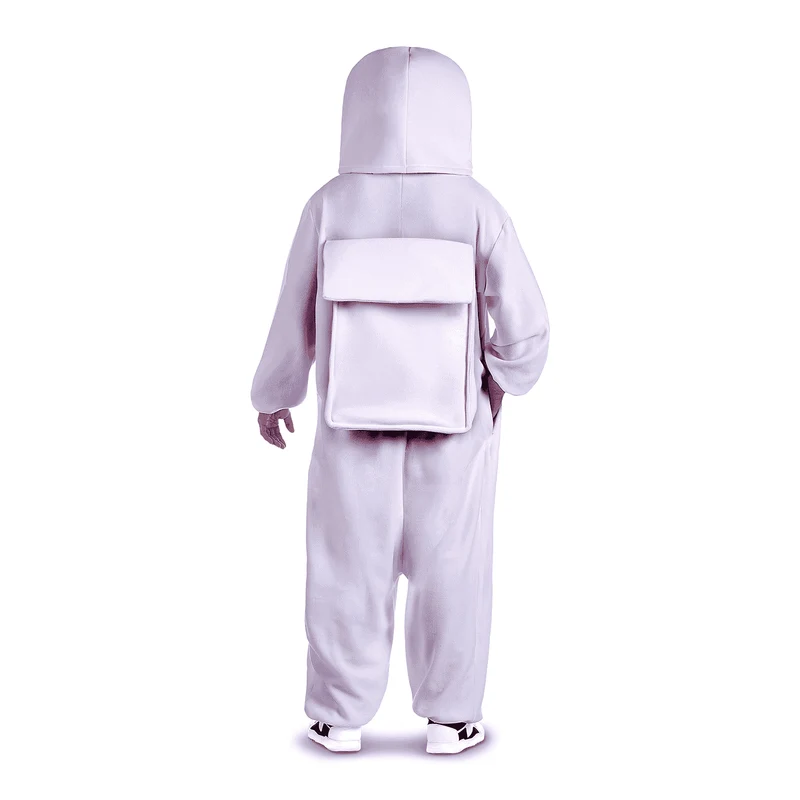 Disfraz de Among us impostor white ml adulto talla ML