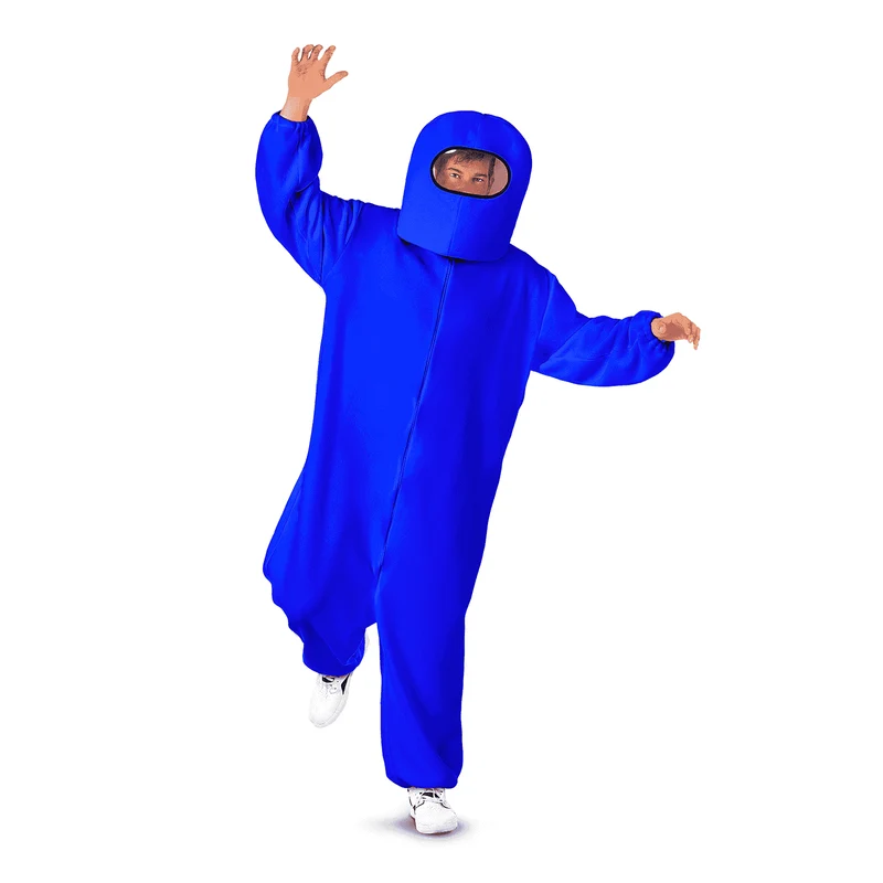 Disfraz de Among us impostor blue adulto talla XL