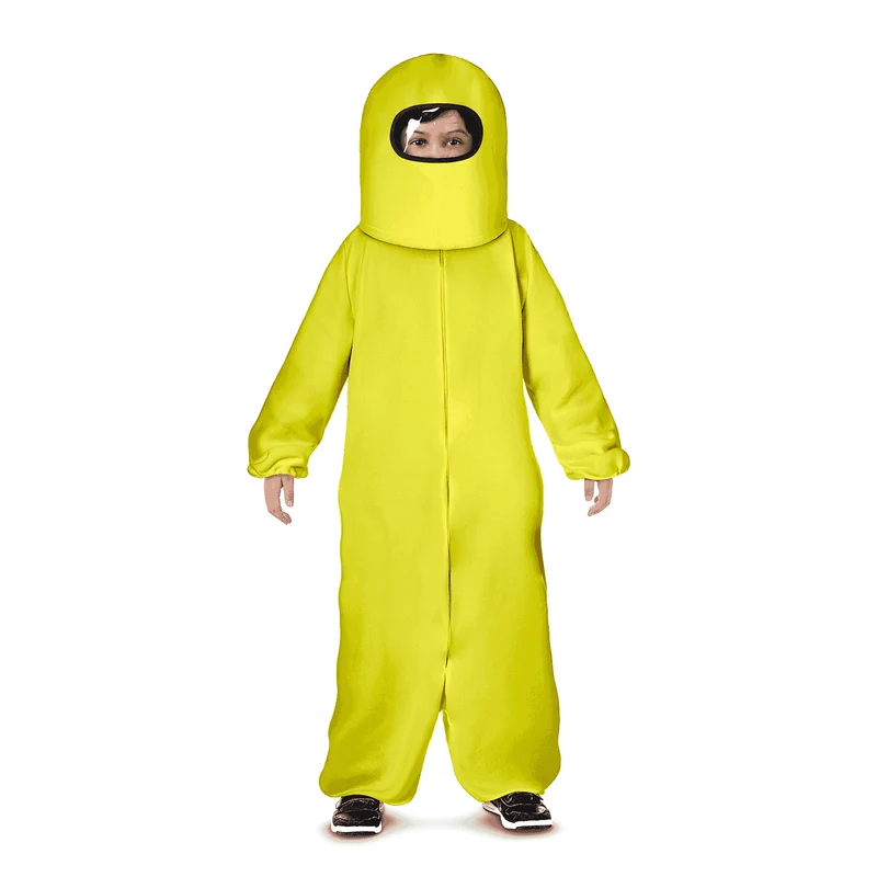 Disfraz de Among us impostor yellow 10-12 años infantil