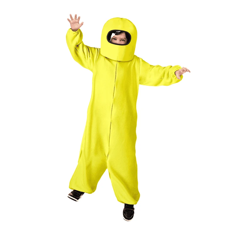 Disfraz de Among us impostor yellow 10-12 años infantil