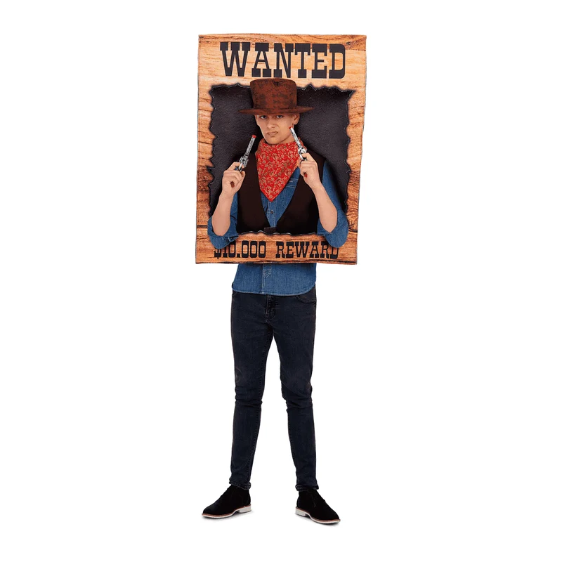 Disfraz de ¡se busca! one size adult adulto talla TALLA ÚNICA