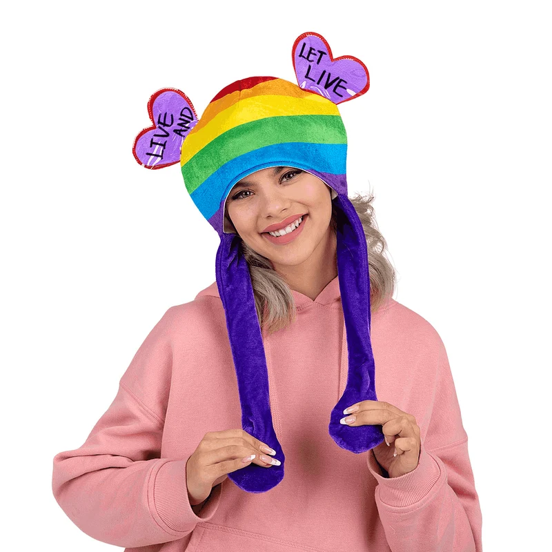 Gorro Arcoíris color multicolor para disfraz