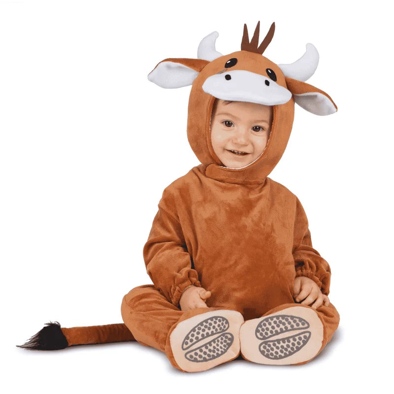 Disfraz de Buey navidad 7-12 meses bebé