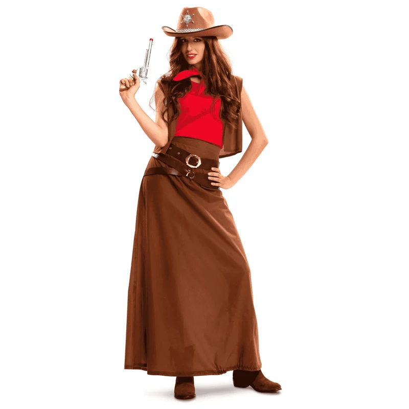 Disfraz de Cowgirl adulto talla XXL