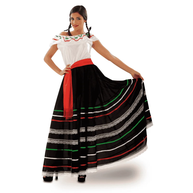 Disfraz de Mexicana adulto talla XXL