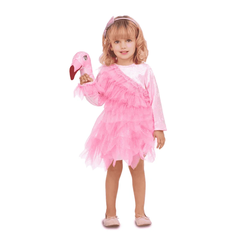 Disfraz de Bailarina flamingo 3-4 años infantil