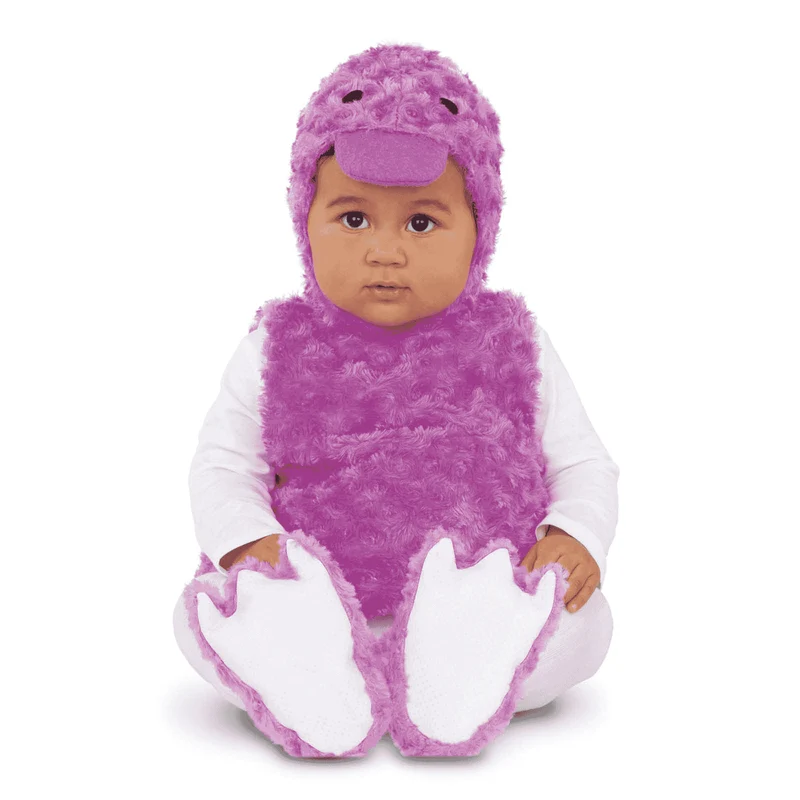 Disfraz de Patito peluche lila 12-24 meses bebé