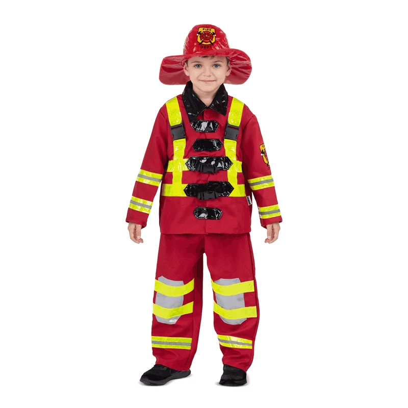 Disfraz de Bombero 10-12 años infantil