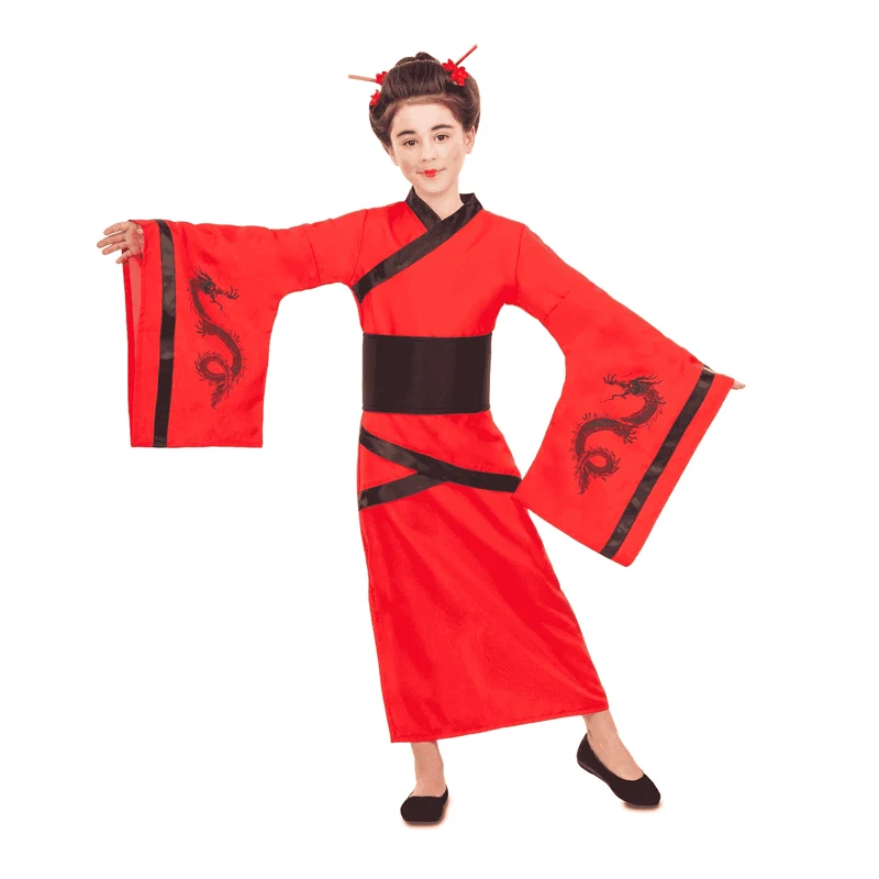 Disfraz de China dragón 7-9 años infantil