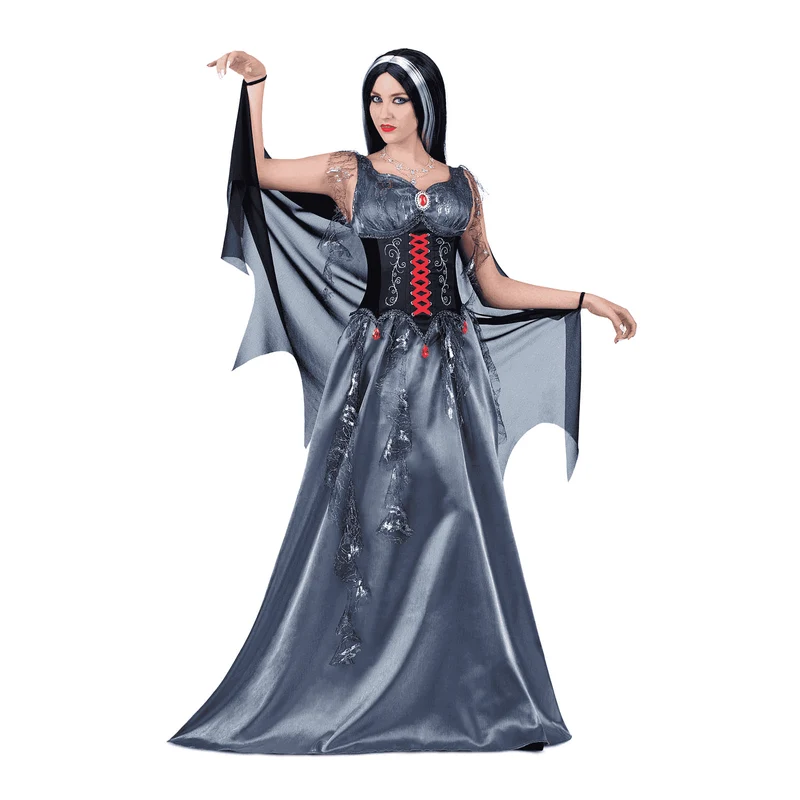 Disfraz de Vampiresa de medianoche adulto talla S