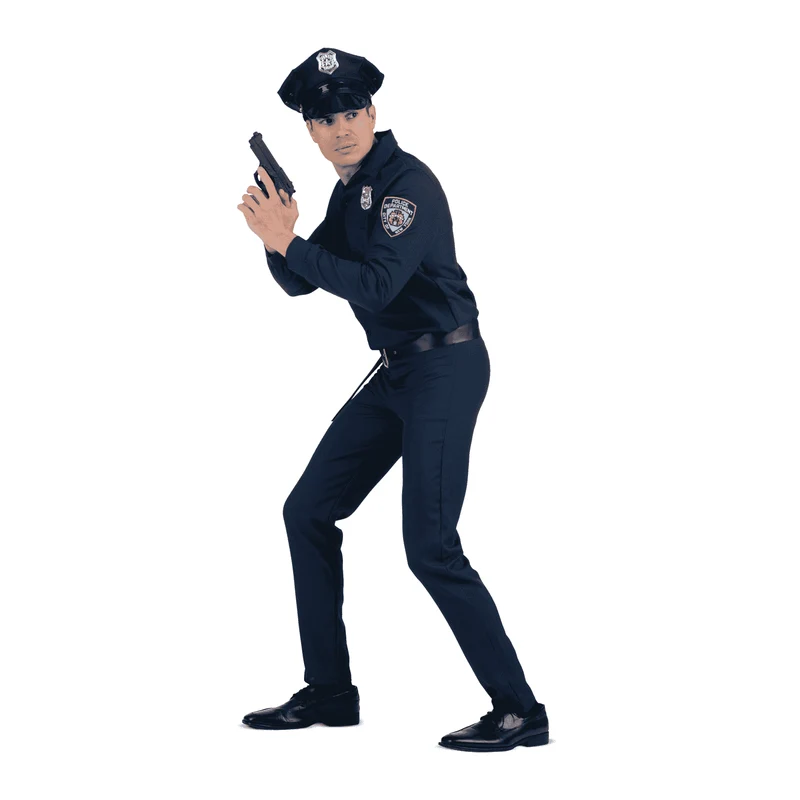 Disfraz de Policía adulto talla XXXL