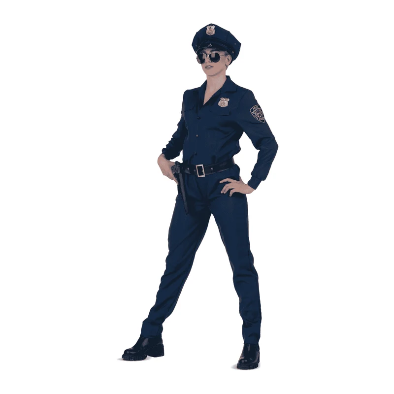 Disfraz de Policía adulto talla XXXL