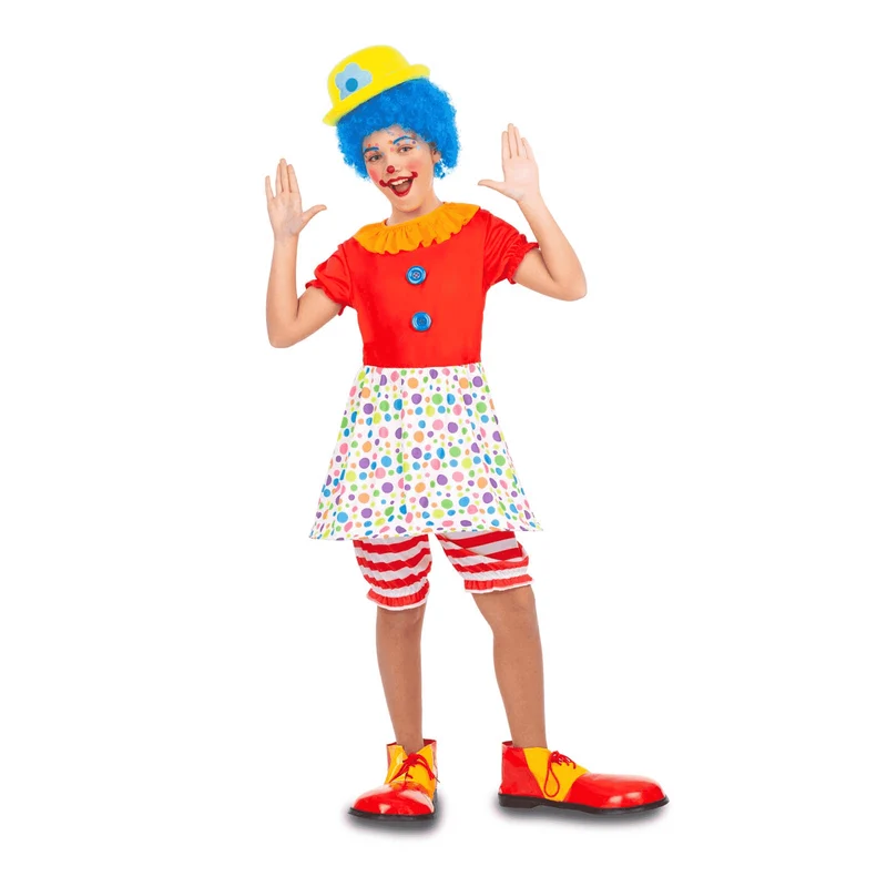 Disfraz de Payasa aro 3-4 años infantil