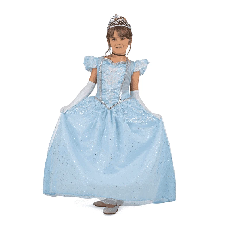 Disfraz de Princesa zapato de cristal 7-9 años infantil