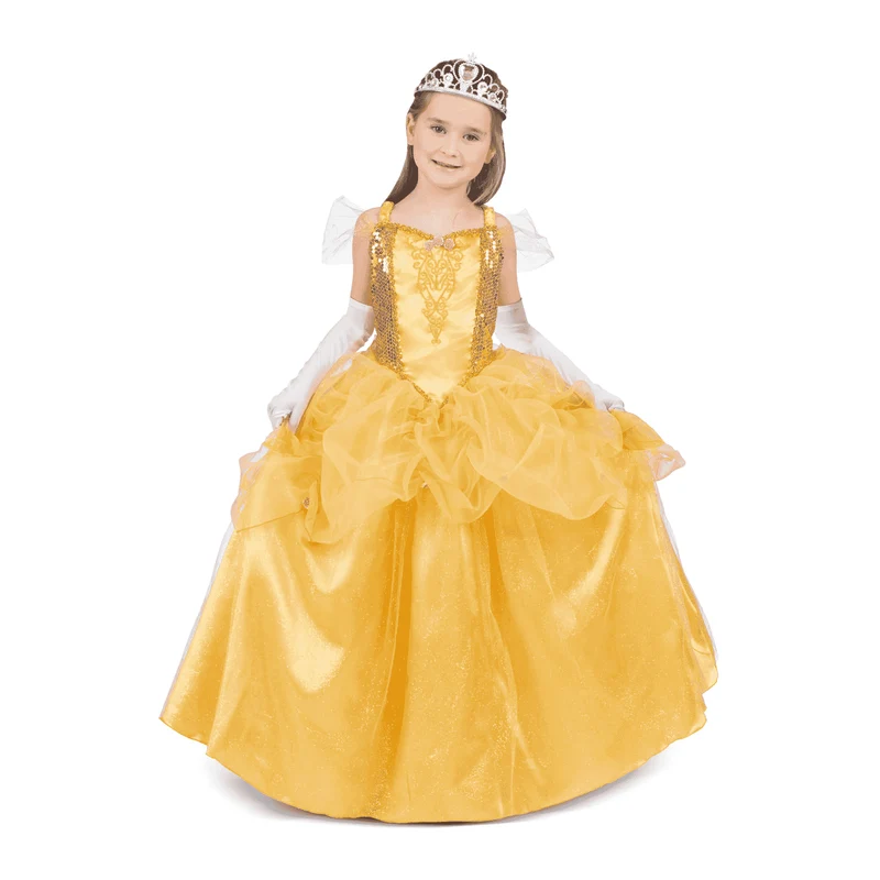Disfraz de Princesa bella encantada 5-6 años infantil