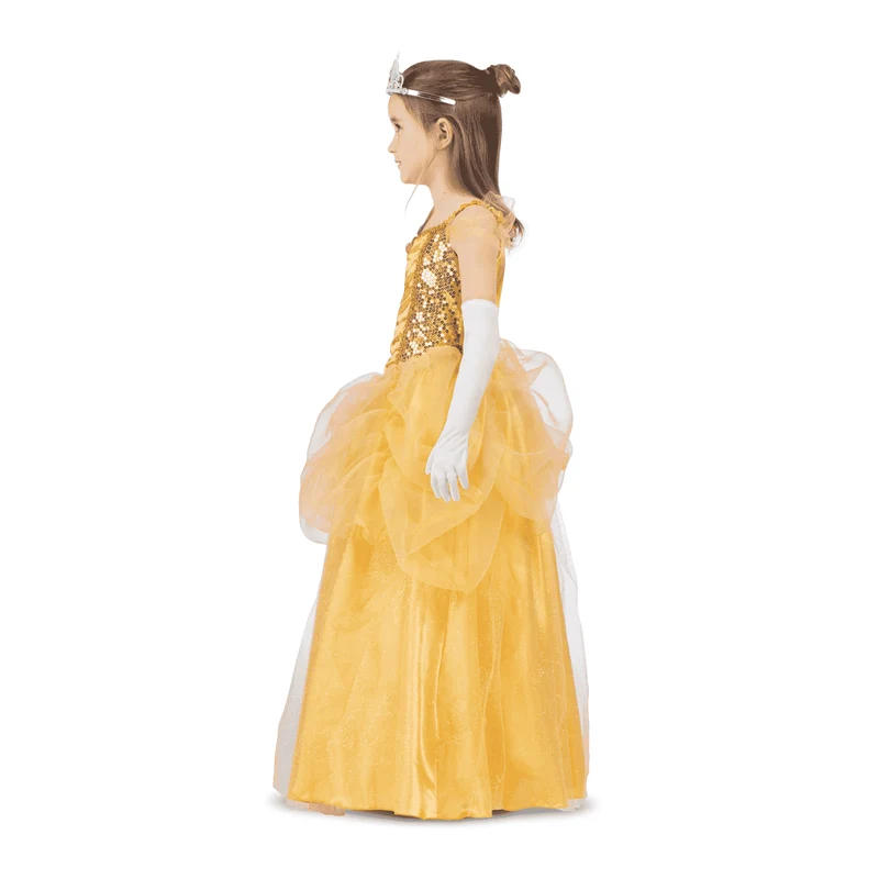 Disfraz de Princesa bella encantada 7-9 años infantil