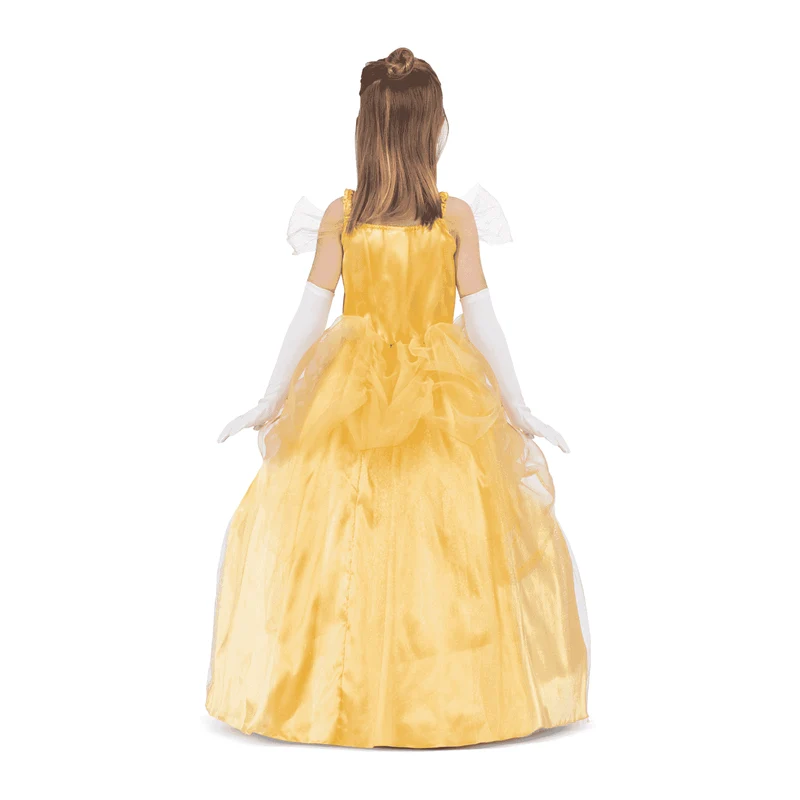 Disfraz de Princesa bella encantada 7-9 años infantil