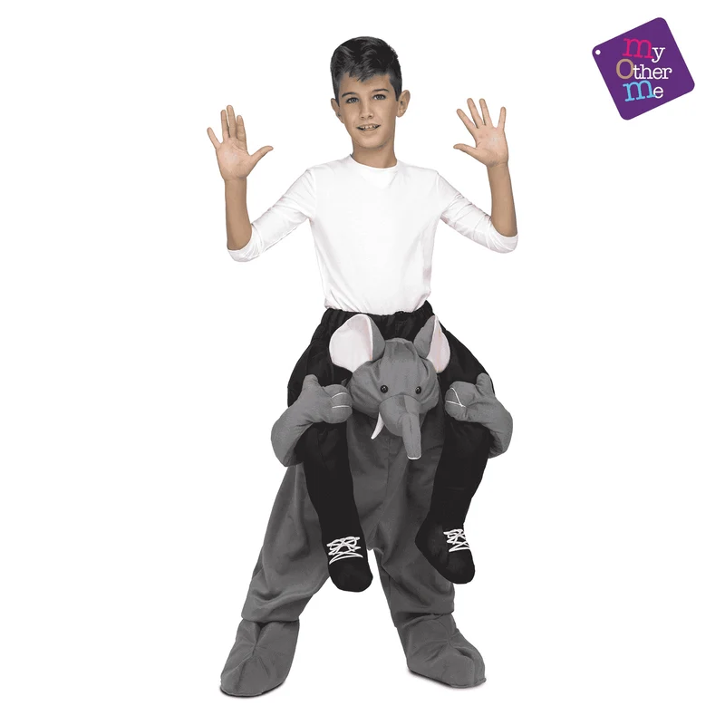 Disfraz de Ride-on elefante one size child infantil talla TALLA ÚNICA