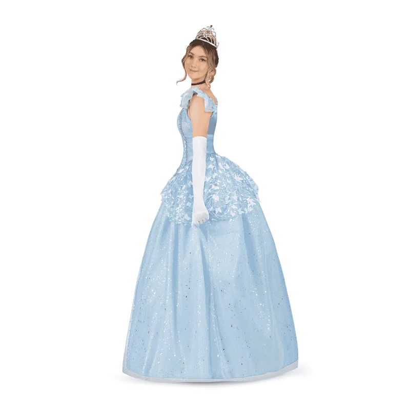 Disfraz de Princesa zapato de cristal adulto talla L