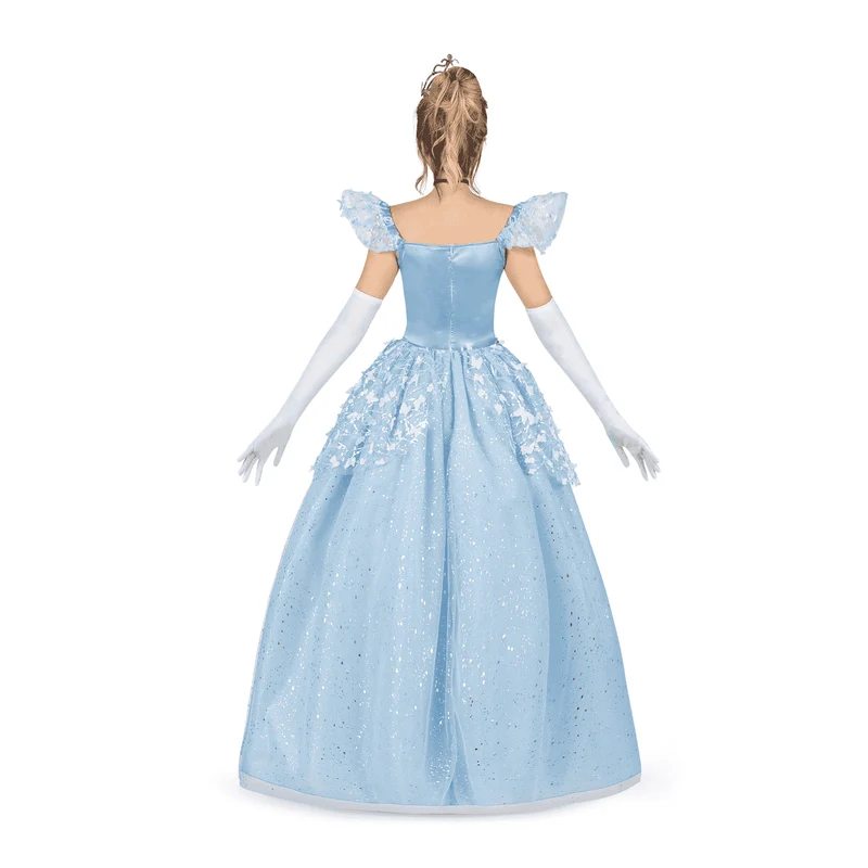 Disfraz de Princesa zapato de cristal adulto talla L