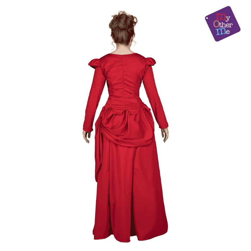 Disfraz de Dama roja del oeste ml adulto talla ML