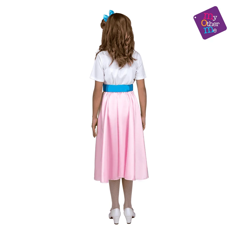 Disfraz de Pink lady 7-9 años infantil